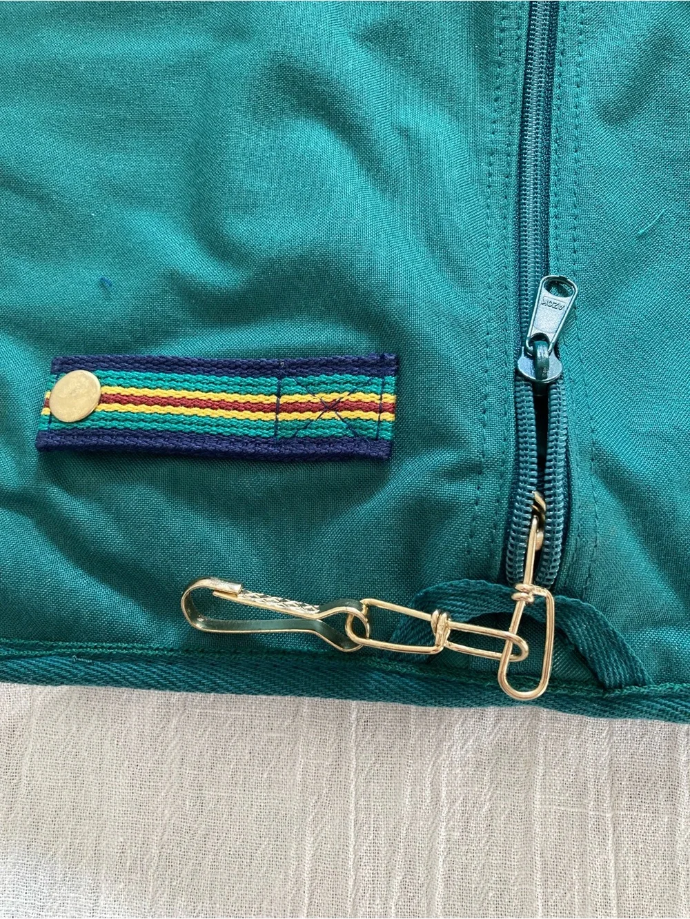 Polo Ralph Lauren Green Canvas Garment Bag